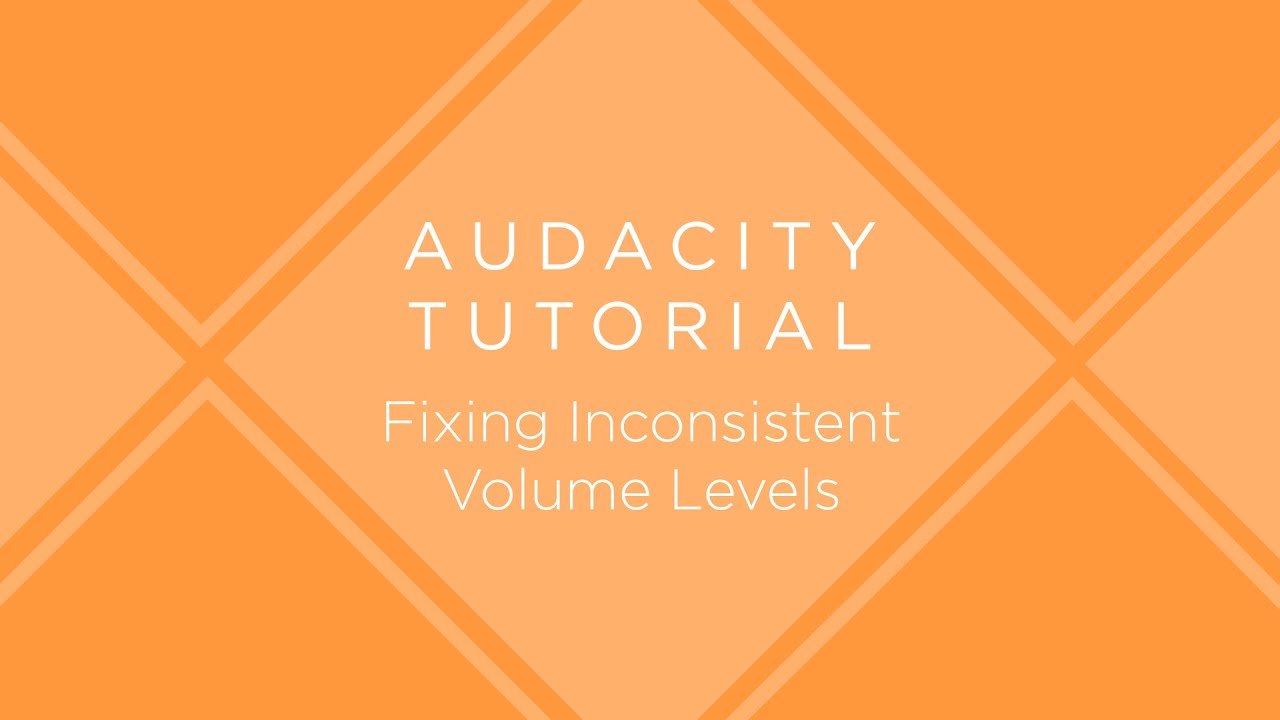 Audacity Tutorial: Fix Inconsistent Volume Levels 🎚️