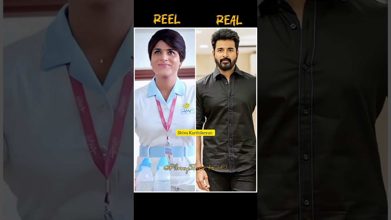 Sivakarthikeyan: Reel vs Reality 🎬