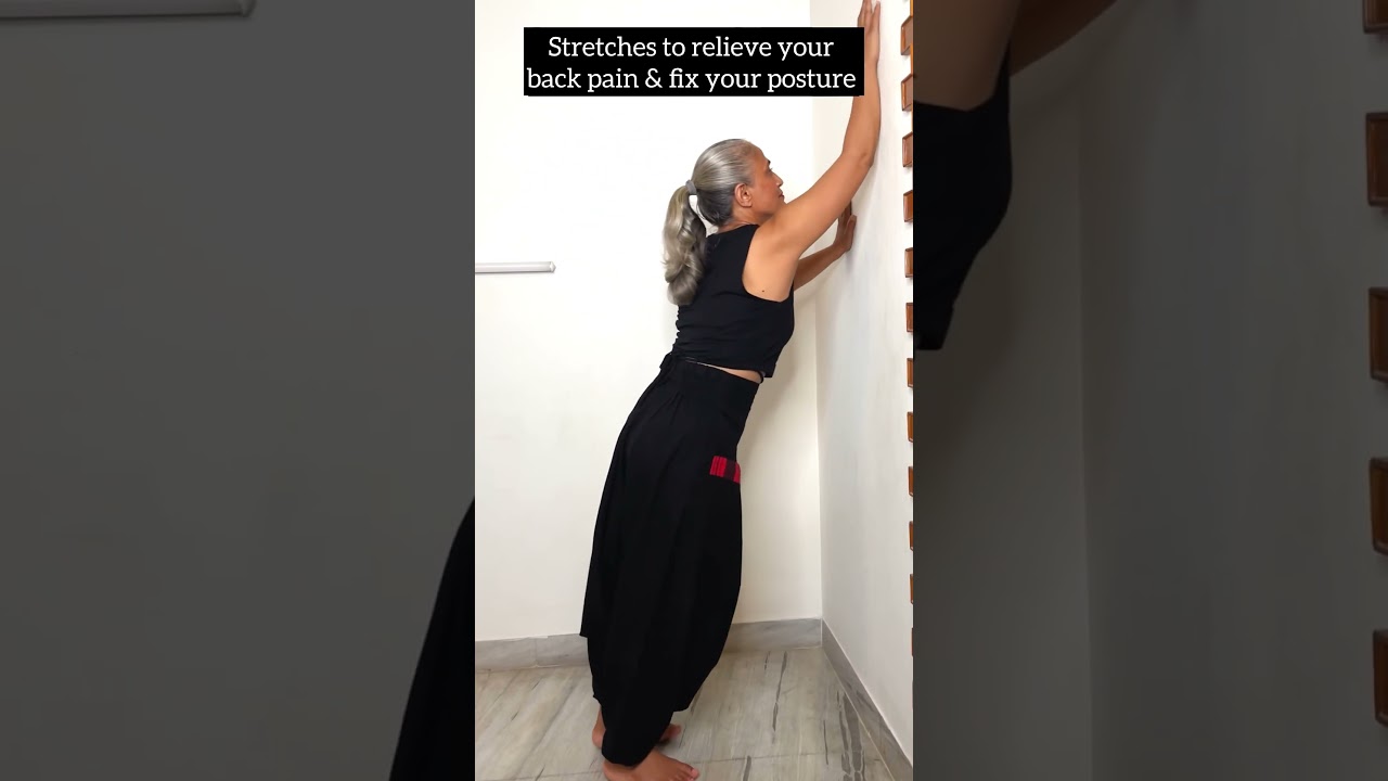 Back Pain Relief & Posture Fix Stretches ๐งโโ๏ธ