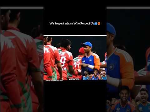 Ind vs Oman Handshake 🤝 Moment ❤️‍🔥 #shorts #cricket #viratkohli #shubmangill #suryakumaryadav