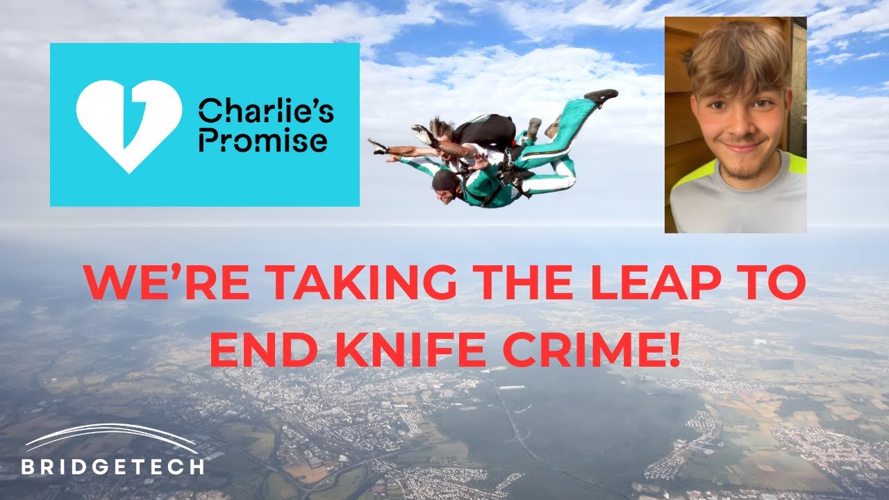Skydiving for a Cause: Help End Knife Crime with Bridgetech’s High-Flying Fundraiser 🪂