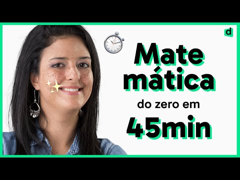 Como APRENDER MATEMÁTICA: Começando do ZERO! | Ao vivo