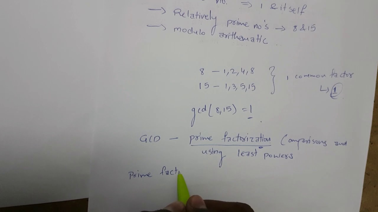 Number Theory Basics for Cryptography | JNTU CSE Part 1 🔢