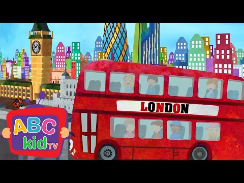 London Bridge is FALLING DOWN! | Simple Learning Cartoons | ABC Kid TV Nursery Rhymes & Kids Songs