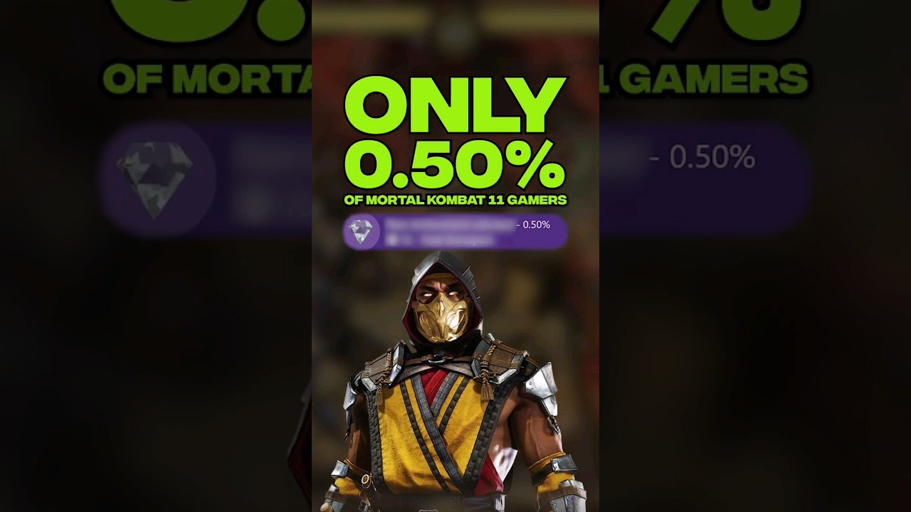 Only 0.50% of Mortal Kombat Players Have This Ultra Rare Achievement