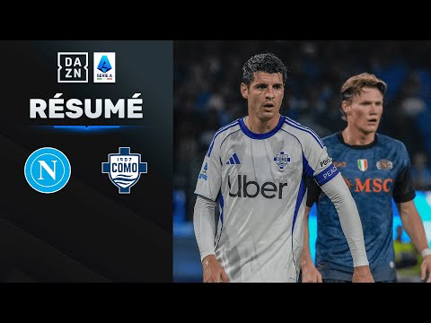 Naples - CĂ´me | Serie A 2025 - 2026 | DAZN Highlights