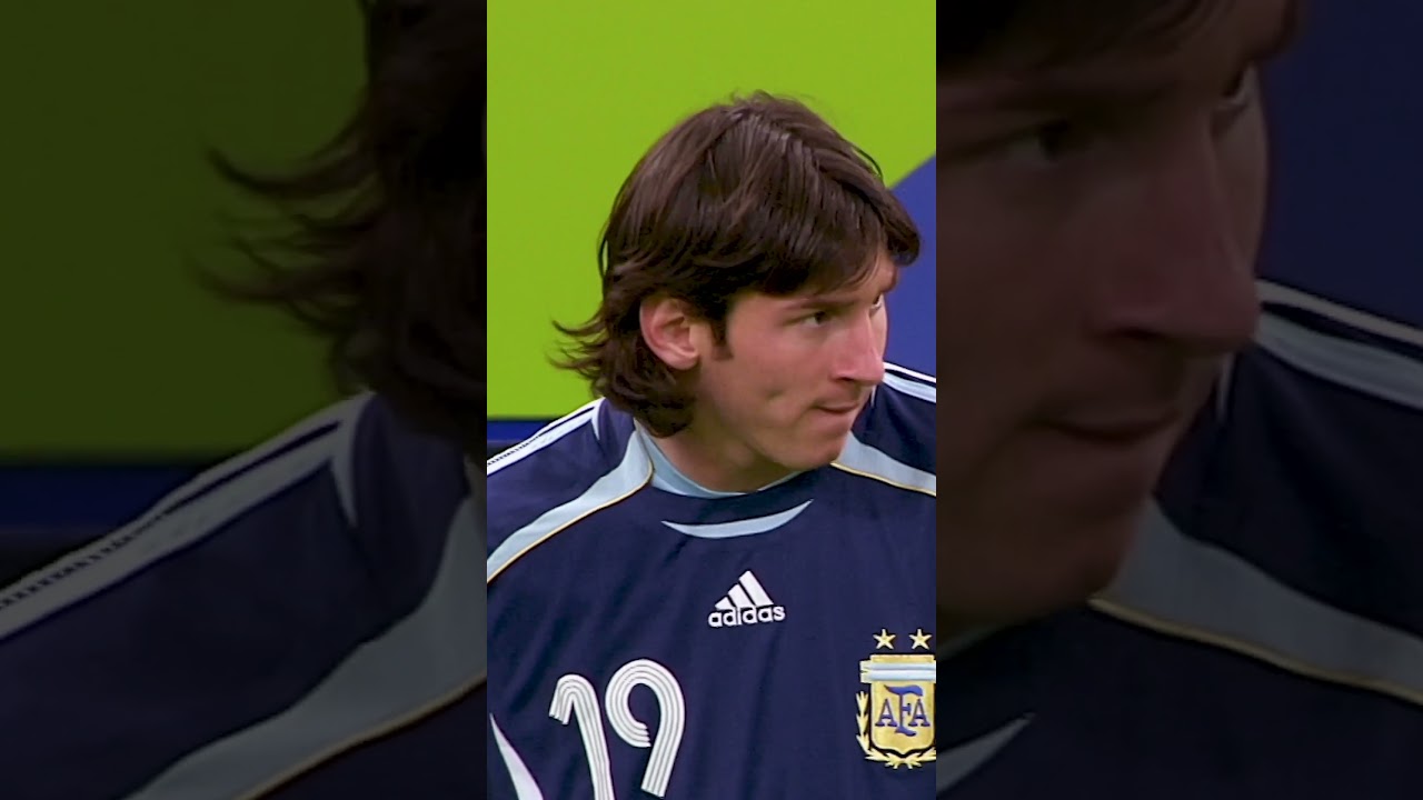 Messi's 2006 FIFA World Cup Debut ⚽
