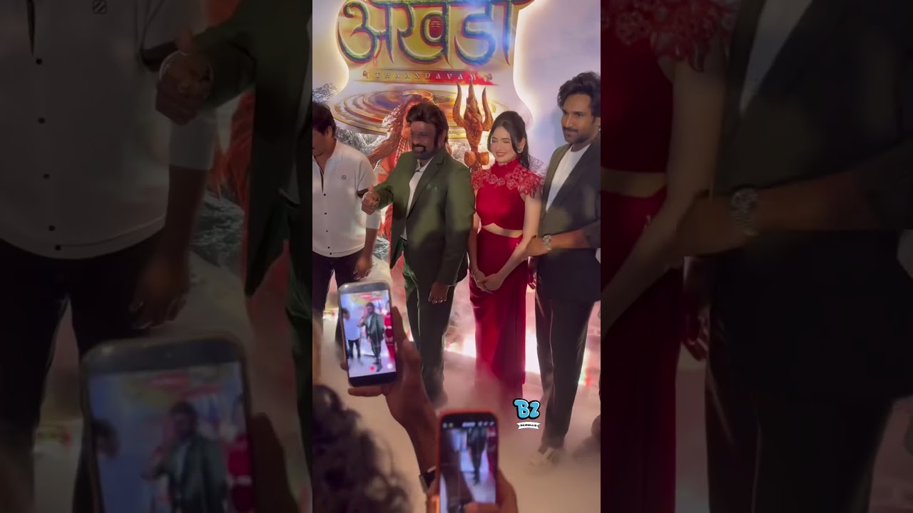 Harshaali Malhotra at Akhanda 2 Launch ❤️