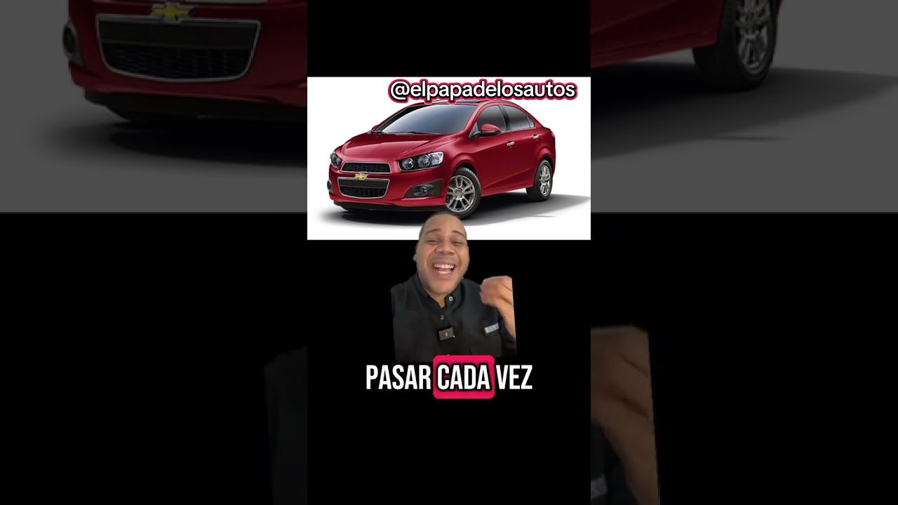 ¿Conoces el Chevrolet Sonic? 🚗