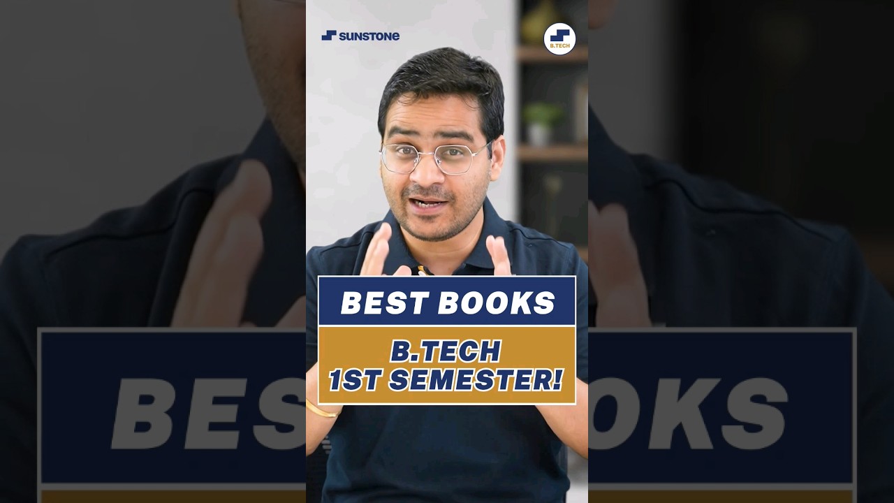 Top Books for B.Tech First Year Students ๐