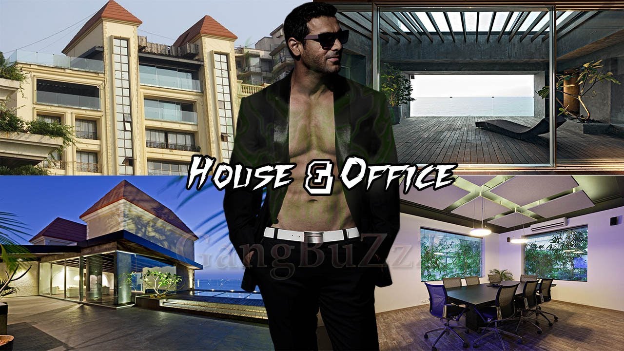 Inside John Abraham's Stunning Sky-High Villa & Office 🏢