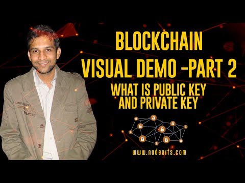 What Is Public Key & Private Key | Blockchain Demo  Part 2 | Hindi