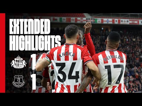 Extended Premier League Highlights | Sunderland AFC 1 - 1 Everton FC