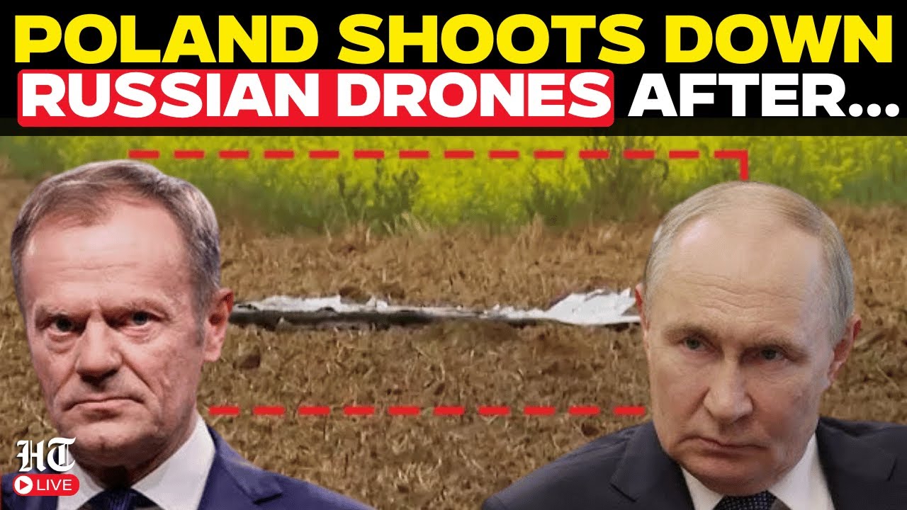 Poland Shoots Down Russian Drones 🛡️ | NATO Tensions Rise