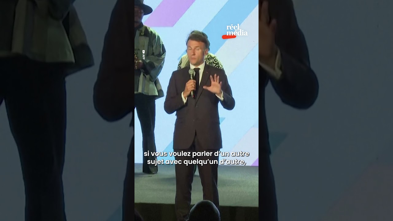 Macron interrompt au sommet Kenya 🇰🇪