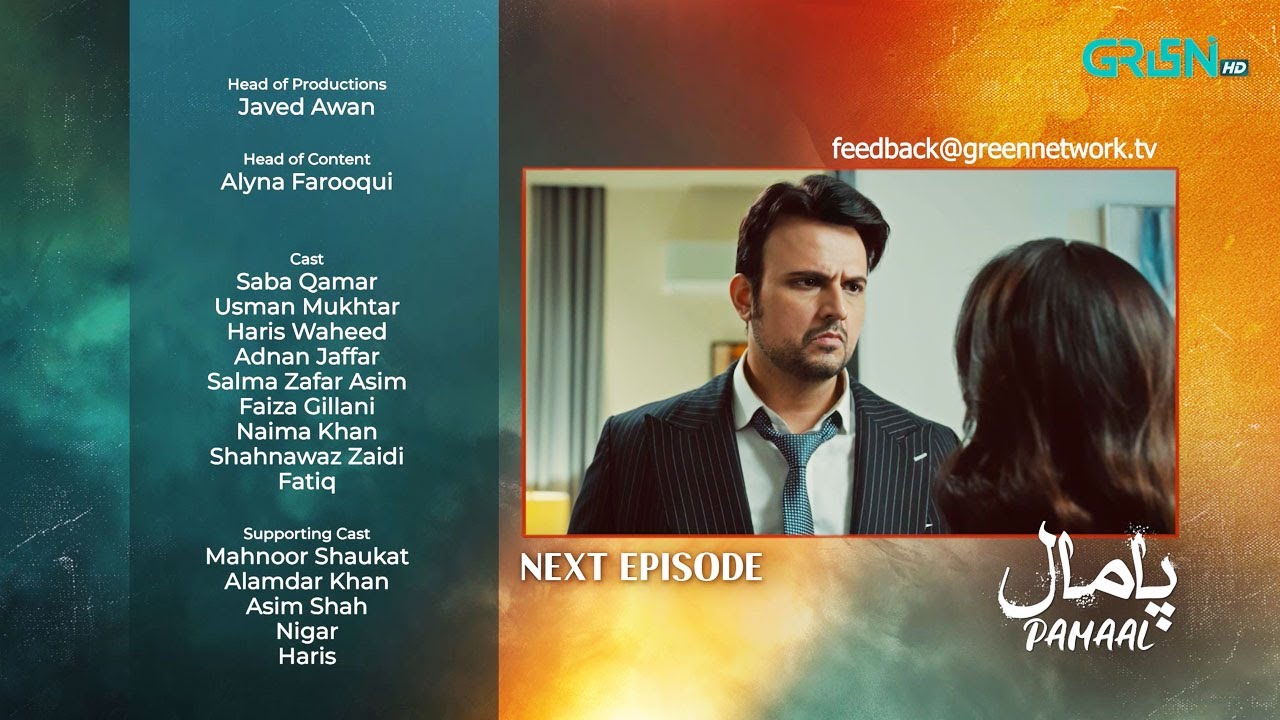 Pamaal Ep 10 Teaser - Nov 3, 2025 | Saba Qamar & Usman Mukhtar