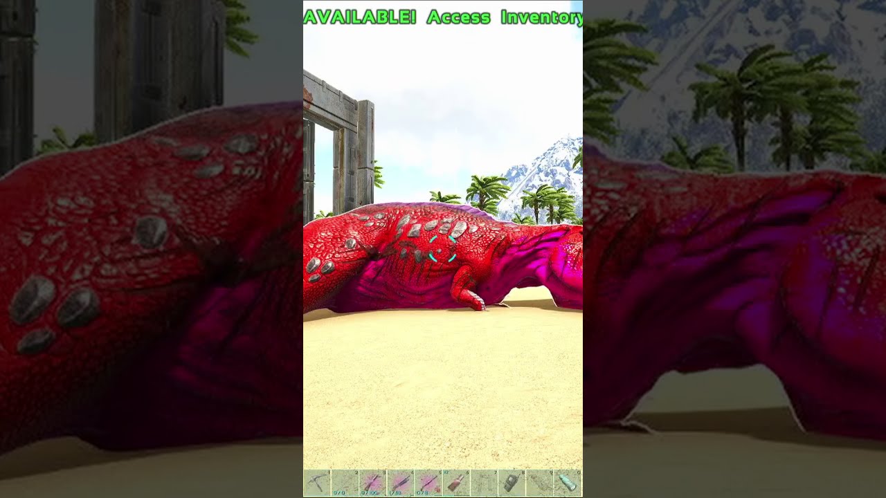 Easy Rex and Giga Trap Strategies for Ark Survival Evolved #Shorts