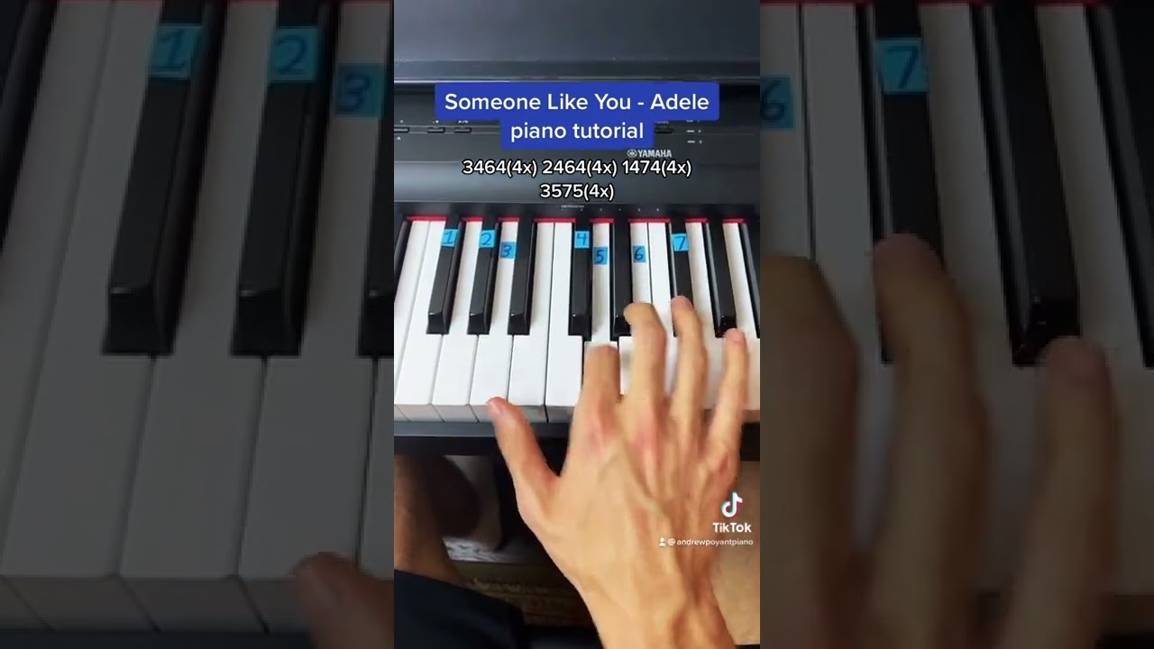 Learn Adele's 'Someone Like You' Piano Tutorial 🎹