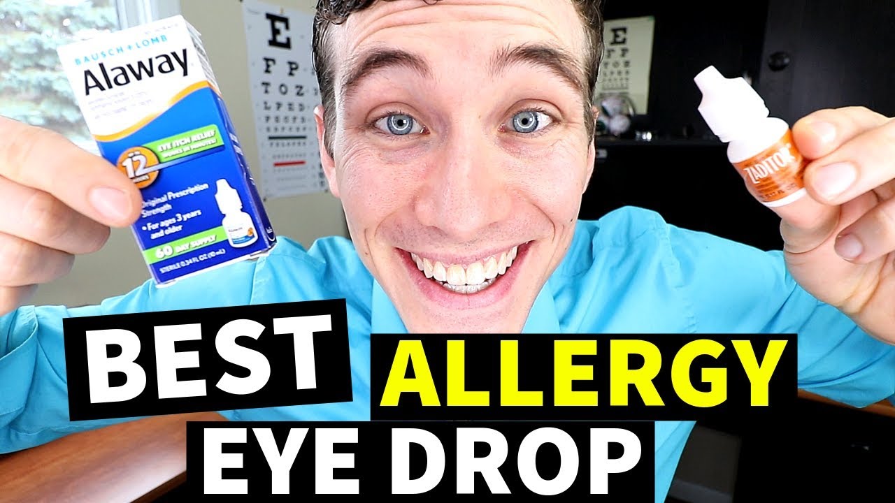 Top Allergy Eye Drops for Itchy Eyes 🌟
