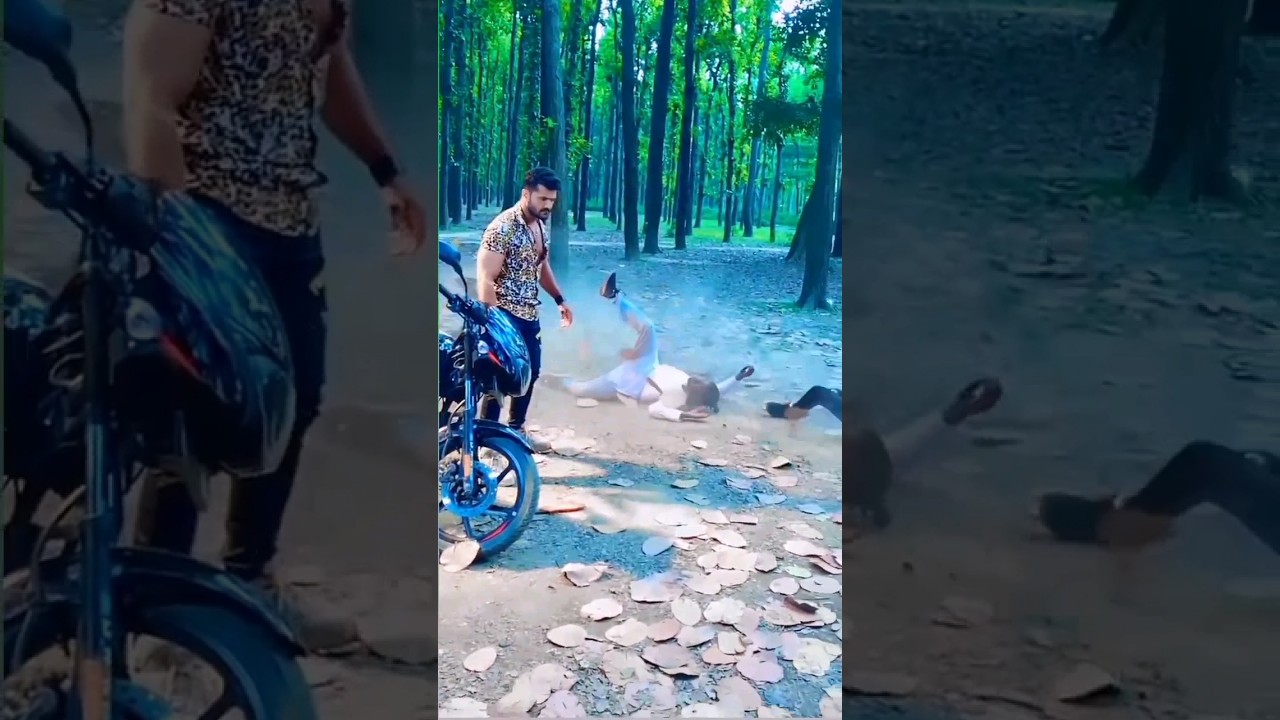 Watch Behind-the-Scenes of Khesari's Viral Movie Sangharsh 2 & Farishta 2 🎬