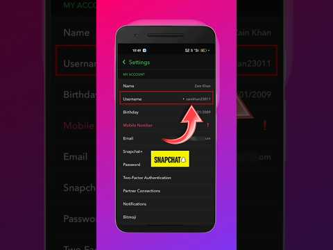 Snapchat ka username Kaise change kare | Snapchat ka username change nahi ho rha hai kya kare