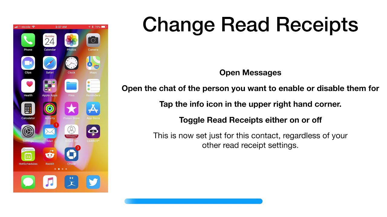 How to Enable Read Receipts for Specific Contacts in iMessage 📱