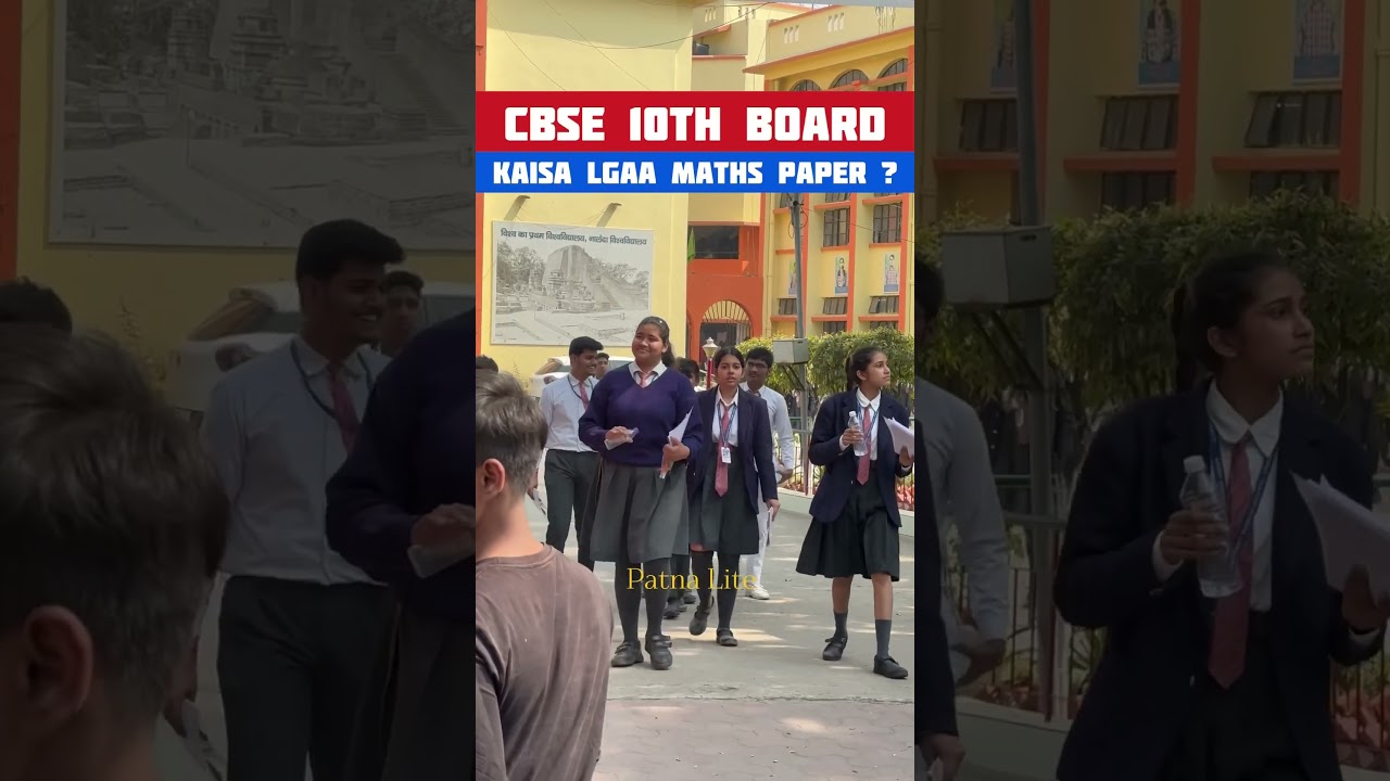 Kaisa lgaa maths ka Paper ? | CBSE 10th board 2025 #cbse #cbse10th #cbseboard
