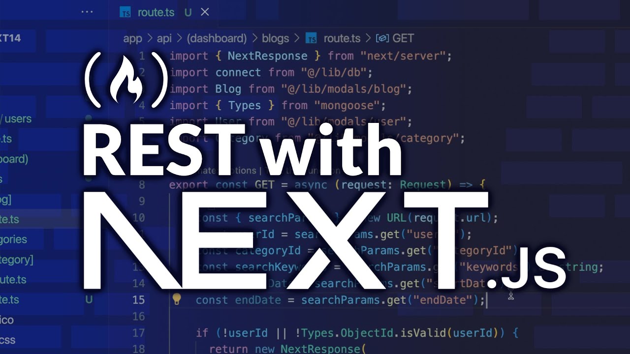 Next.js 14 REST API Beginner Course 🚀