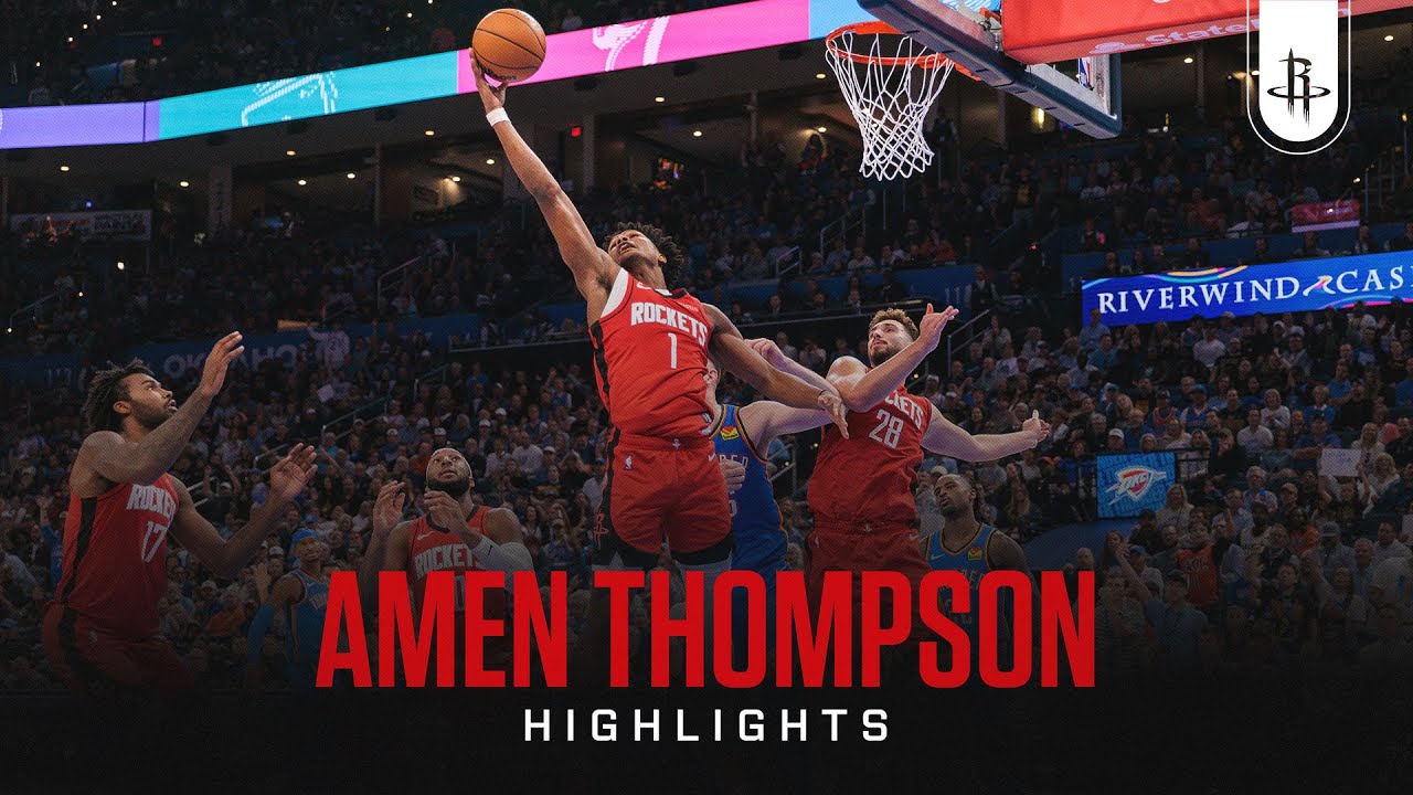 Amen Thompson Scores 18 vs. Oklahoma City π