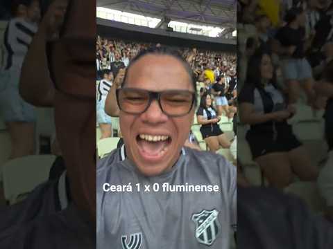 Primeiro gol do Ceará na vitória de 2 x 0 fluminense