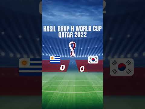 Klasemen Grup H #short #shorts #shortvideo #klasemen #updatescore #hasilbolatadimalam #hasilbola