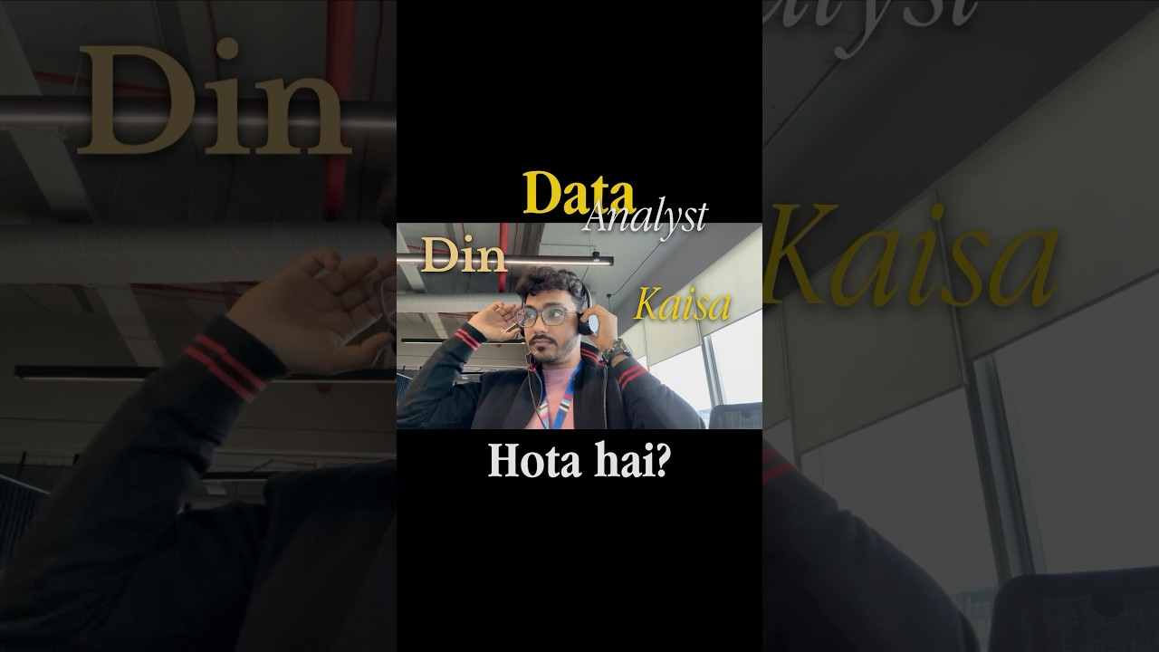 Life of a Data Analyst at Big4 in Bangalore📊