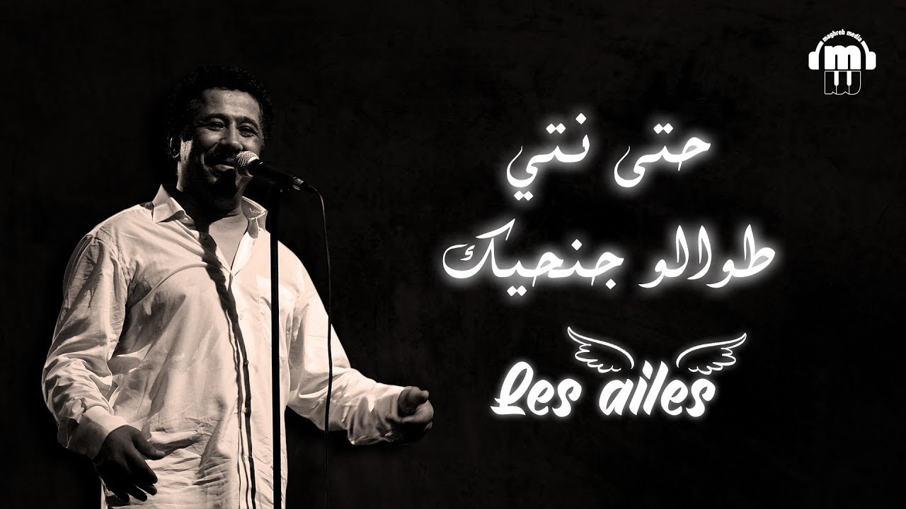 Cheb Khaled - Les Ailes 🎶 كلمات الأغنية بالعربية والفرنسية