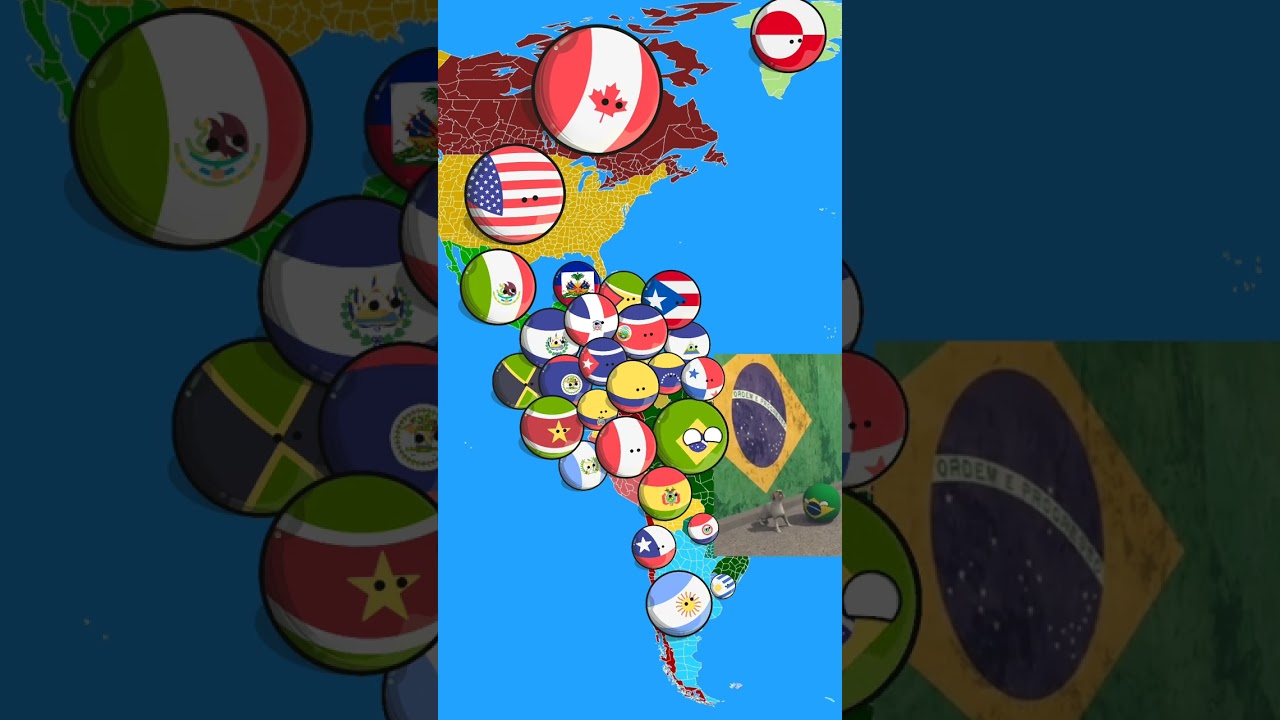 Brasil Countryballs Humor ๐ง๐ท