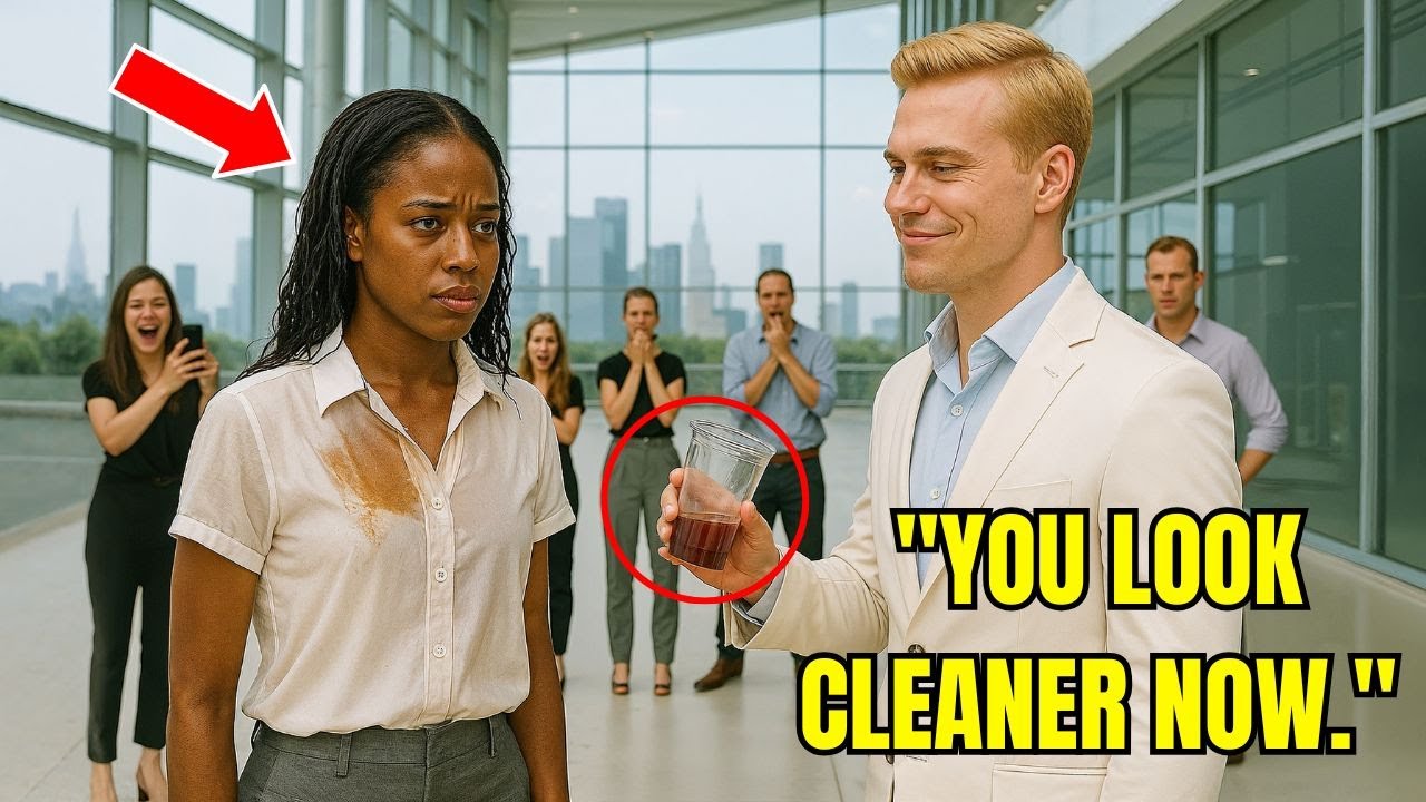 Coworker Throws Coke at Black Woman — Reveals She's the CEO’s Wife in Shocking Workplace Drama 🏢
