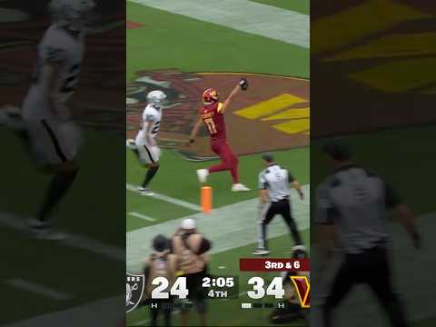 Marcus Mariota to WR Luke McCaffrey Touchdown ices the game! #washington #commanders