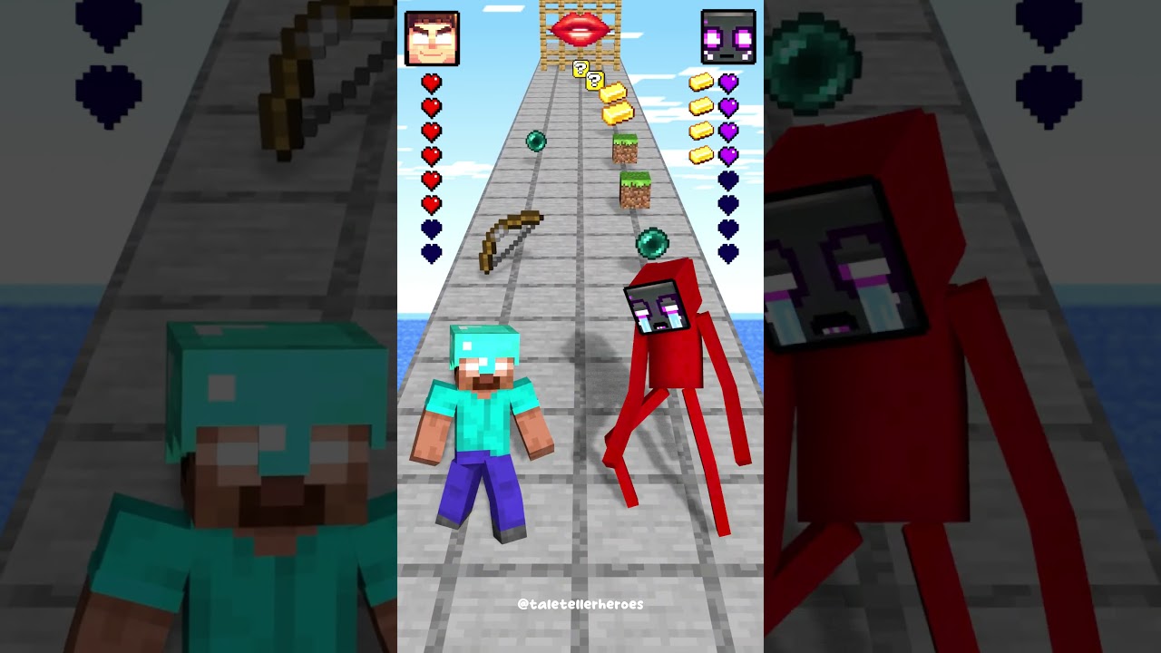 Epic Minecraft Dungeon Showdown: Herobrine vs Enderman! ⚔️