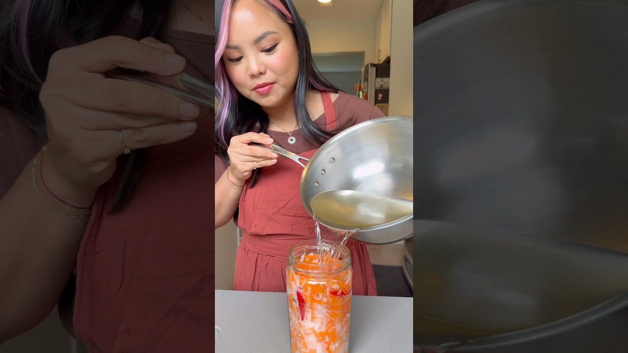 Quick Pickled Carrots & Daikon π₯