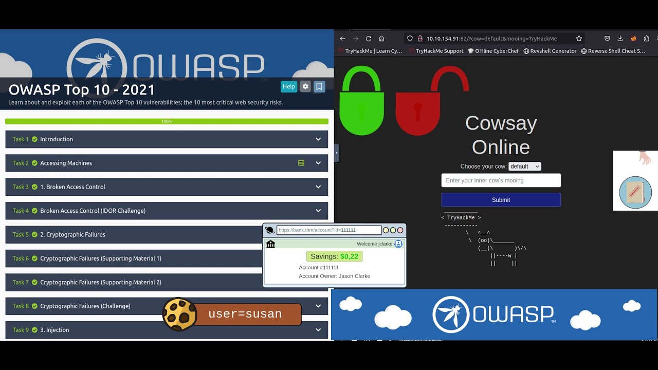 OWASP Top 10 - 2021 Walkthrough on TryHackMe 🔐
