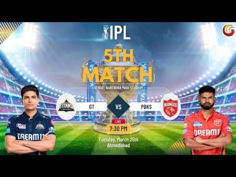 Gujrat Titans Vs Punjab Kings || IPL Full Highlights 5th Match 2025