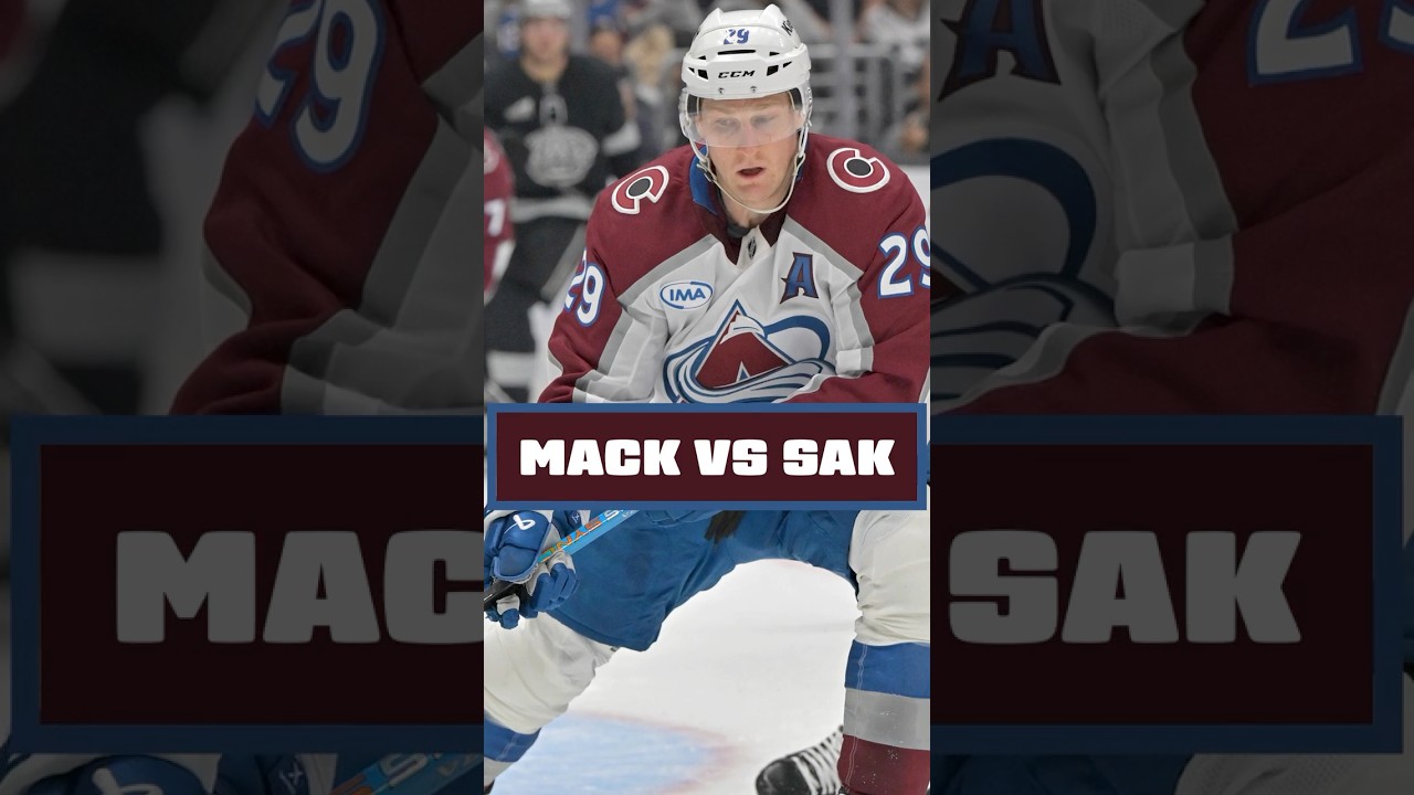 Nathan Mackinnon Passes Joe Sakic #shorts