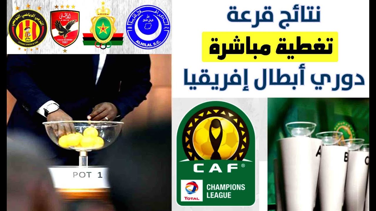 نتائج قرعة مجموعات دوري أبطال أفريقيا 2025: مواجهات مثيرة بين 8 أندية عربية