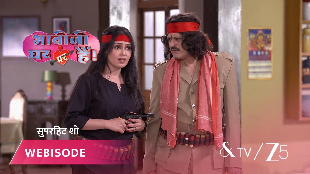 BHABI JI GHAR PAR HAI: अंगूरी और तिवारी ने दीवाली पर बनाई नकली डाकू की टोली! 🎉