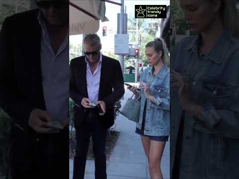 Dolph Lundgren with his Daughter Ida Lundgren going for Home after Lunch 😍❤️ #dolphlundgren