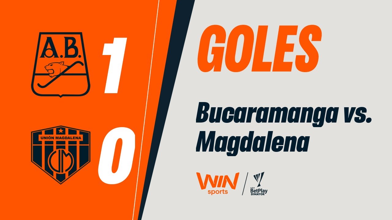 Bucaramanga vs. Unión Magdalena Goals | Liga BetPlay 2025-2