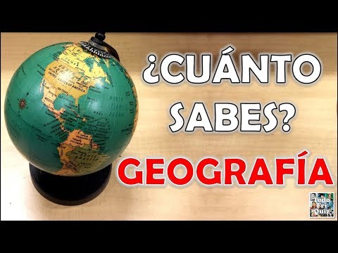100 Preguntas de "GEOGRAFÍA" Test/Trivial/Quiz
