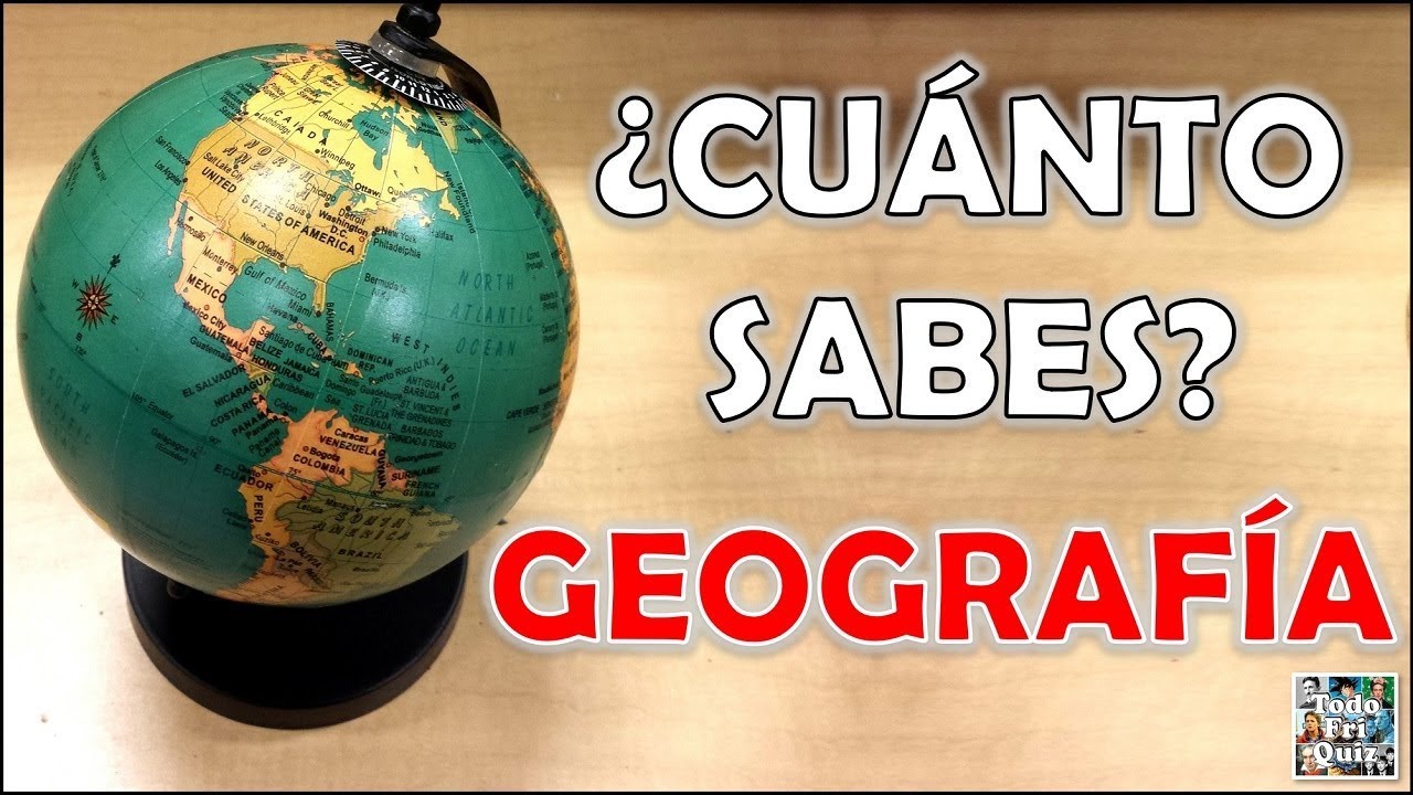 100 Preguntas de GeografĂa: Test, Trivial y Quiz para Repasar
