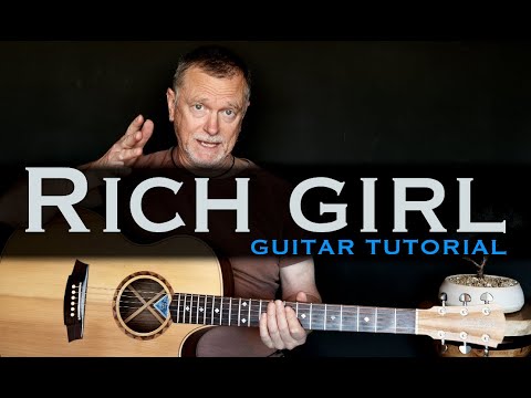 Hall & Oates: Rich Girl Guitar Lesson 🎸