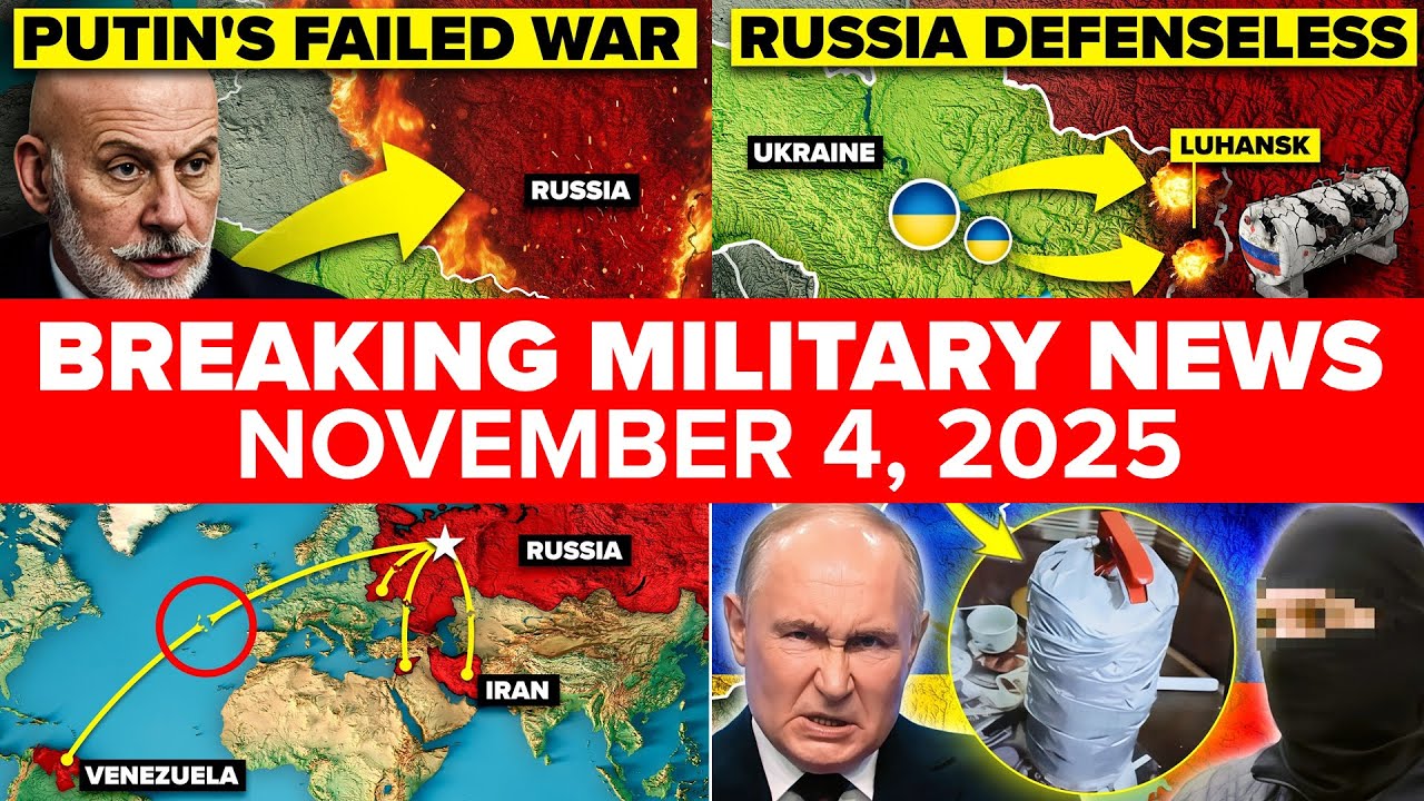 Ukraine-Russia Breaking News – November 4th, 2025