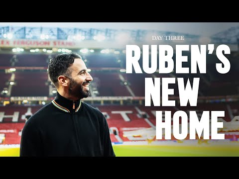 Ruben Amorim Visits Old Trafford! 🏟️